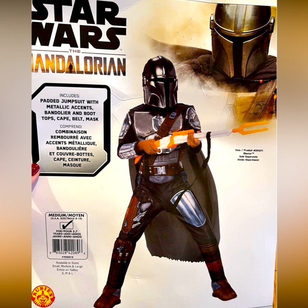 Mandalorian Costume, kids medium